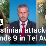 Atacante palestino hiere a 9 en Tel Aviv mientras Israel continúa con la operación en Cisjordania