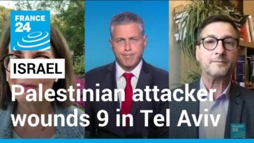 Atacante palestino hiere a 9 en Tel Aviv mientras Israel continúa con la operación en Cisjordania