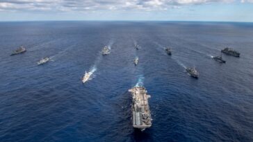 Barcos chinos listos para monitorear ejercicios militares frente a la costa