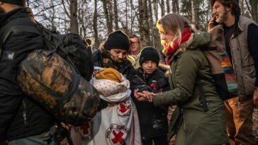 Cientos de inmigrantes luchan por sobrevivir en la frontera entre Polonia y Bielorrusia