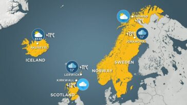 Cómo vencer la ola de calor: diríjase al norte para disfrutar de las temperaturas más frescas de Europa