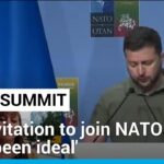 Cumbre de la OTAN: una invitación para unirse a la OTAN hubiera sido ideal, dice Zelensky
