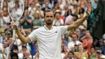 El ruso Daniil Medvedev ha disfrutado de su mejor racha en Wimbledon al llegar a semifinales