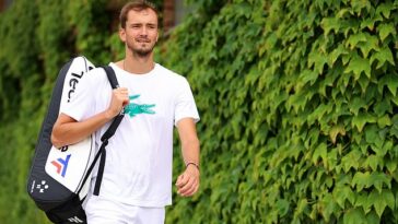 Daniil Medvedev está encantado de volver a Wimbledon después de la prohibición del año pasado a los jugadores rusos