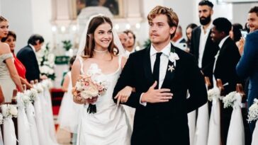 Dylan Sprouse y Barbara Palvin están casados: se publican fotos internas de su boda íntima en Hungría