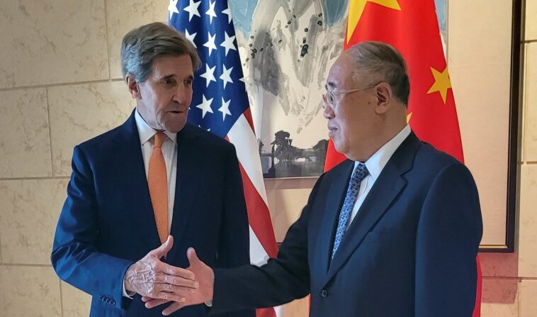 EEUU pide "acción urgente" sobre crisis climática en conversaciones con China