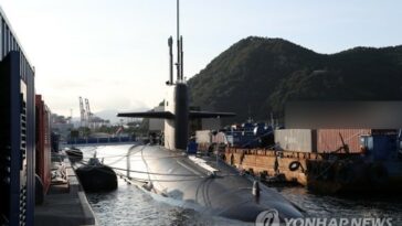 USS Kentucky nuclear submarine accentuates American naval might, security commitment to S. Korea