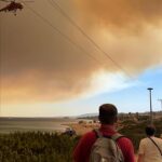 Impactante video captura hotel de lujo en Lindos antes y después de devastadores incendios forestales