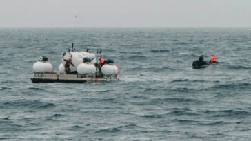 Las tripulaciones se apresuran a encontrar el submarino del Titanic perdido en el vasto Atlántico Norte
