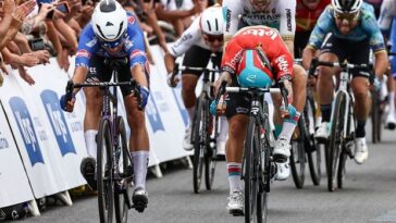 Philipsen vuelve a ganar tras final caótico de la etapa 4 del Tour