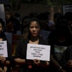 Protestas masivas tienen lugar contra los ataques de la mafia a las mujeres en Manipur de la India