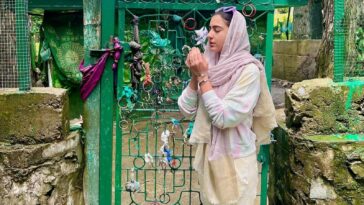 Sara Ali Khan viaja a Cachemira en viaje espiritual, comparte publicación mientras juega con niños