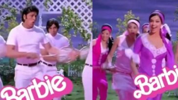 Shah Rukh Khan de Om Shanti Om y Deepika Padukone juegan al bádminton en Barbie World.  Mirar