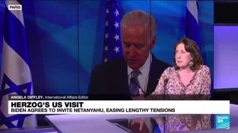 Visita de Herzog a Estados Unidos: Biden acepta invitar a Netanyahu, aliviando tensiones prolongadas