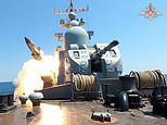 Vladimir Putin realiza ejercicios de misiles de crucero en el Mar Negro