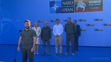 Zelensky llega a la cumbre de la OTAN