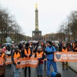 Alemania: Activistas de la Última Generación bloquean las calles de Berlín