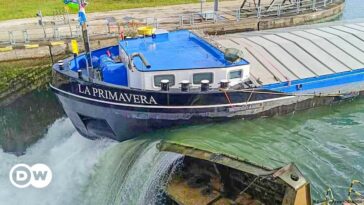 Alemania: El piloto "borracho" del barco del Rin causa graves daños en la puerta de embarque