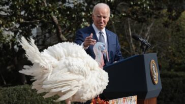 Biden quiere crédito para reducir los precios de los viajes y los alimentos del Día de Acción de Gracias, mientras la inflación lastra su campaña de reelección
