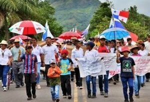 Continúan protestas contra proyecto minero en Panamá