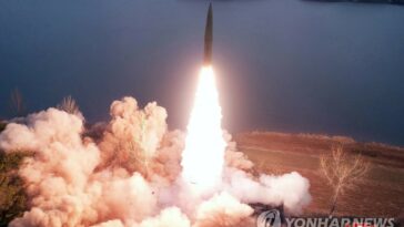 N. Korea fires ballistic missile toward East Sea, but launch apparently failed: S. Korean military