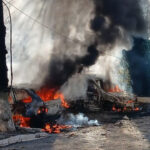 Diecisiete personas resultaron heridas hoy en el bombardeo ruso de la región de Jersón