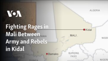 Enfrentamientos en Mali entre el ejército y los rebeldes en Kidal