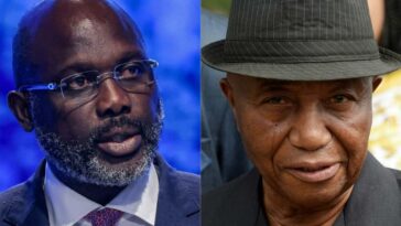 George Weah (Left) has lost his presidential bid to Joseph Boakai (Right) after a tight run-off for president.