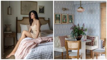 Ingrese a la casa de Kritika Kamra en Mumbai: un sereno palacio en colores pastel que es perfecto para sus 30