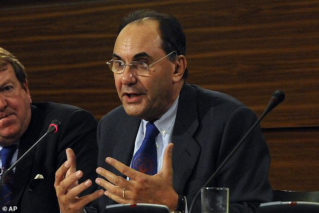 Vidal-Quadras aparece aquí en 2009.
