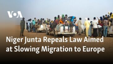 Junta de Níger deroga ley destinada a frenar la migración a Europa