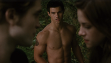 Taylor Lautner as Jacob in Twilight: New Moon
