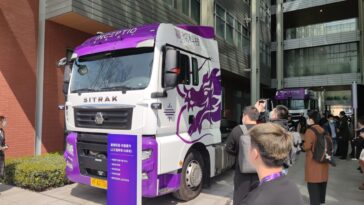 La industria de camiones de China está comprando más tecnología de asistencia al conductor