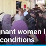 Las mujeres embarazadas en Gaza carecen de acceso a la atención sanitaria y al agua potable