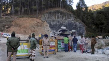 Los esfuerzos de rescate del túnel de la India se detuvieron por temor a un derrumbe