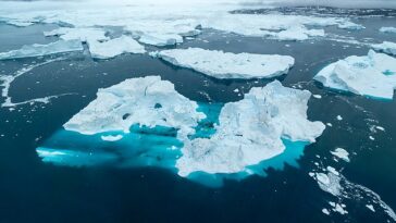 El derretimiento de los glaciares en el Ártico de Groenlandia pone de relieve cómo el cambio climático está alterando el Ártico