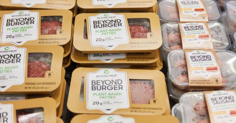 Los supermercados de descuento alemanes reducen los precios de los productos sin carne