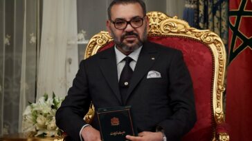 King Mohammed VI of Morocco  in 2019. (Photo by Carlos R. Alvarez/WireImage)