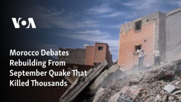 Marruecos debate la reconstrucción tras el terremoto de septiembre que mató a miles de personas