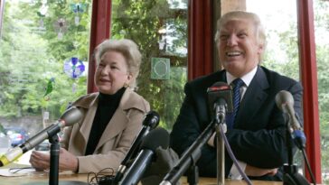 Maryanne Trump Barry, hermana de Donald Trump, muere a los 86 años
