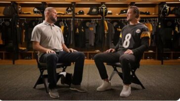 'Me alegro de que me esté apoyando ahora': Kenny Pickett habla de suceder a Ben Roethlisberger, todos apoyando a los Steelers