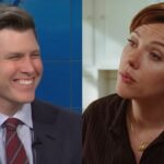 Colin Jost on SNL and Scarlett Johansson in Marriage Story.