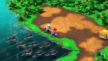 Super Mario RPG - Guía de acertijos musicales de All Melody Bay Tadpole