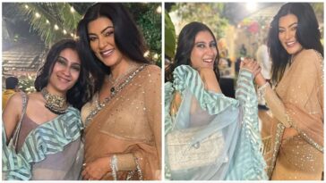 Sushmita Sen comparte fotos con su hija Renee Sen de la fiesta de Diwali y lo llama una cita