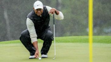 Tiger Woods: El tobillo está "bien", el problema son otras partes de la pierna
