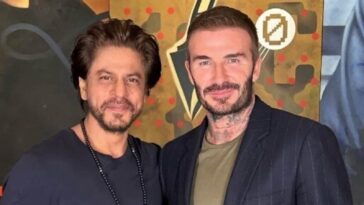 ¡La foto de Shah Rukh Khan con David Beckham finalmente está aquí!  Un actor califica al futbolista como "un absoluto caballero"