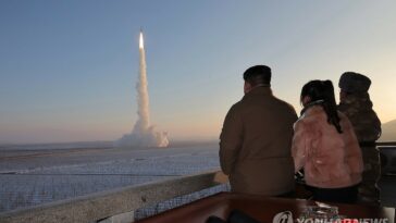 (3rd LD) N.K. leader says ICBM launch shows what option he has if U.S. makes wrong decision
