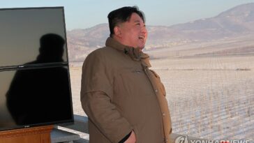 (LEAD) N.K. leader says ICBM shows he won&apos;t hesitate nuclear attack in event of enemy&apos;s nuclear provocations