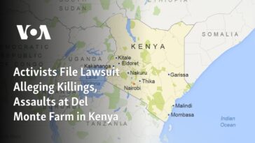 Activistas presentan una demanda alegando asesinatos y agresiones en la granja Del Monte en Kenia