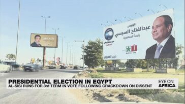Al-Sisi se presenta por tercera vez a las elecciones tras la represión de la disidencia